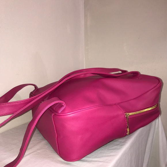 Juicy Couture Hot Pink Black Sequin Bling Backpack - Picture 13 of 16